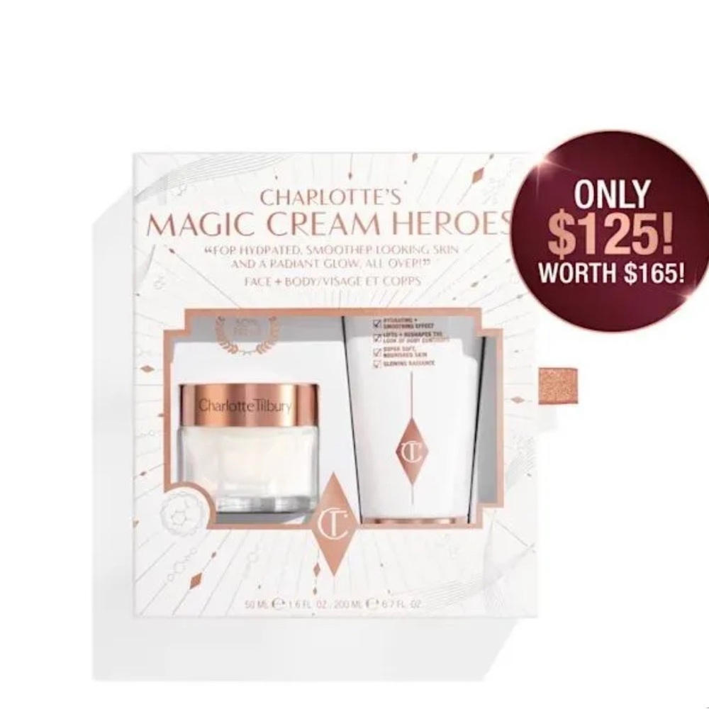 CHARLOTTE’S MAGIC CREAM HEROES LIMITED EDITION SKINCARE SET